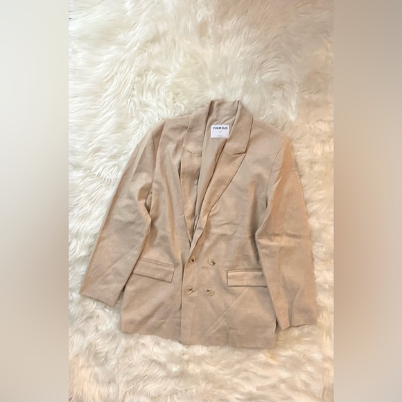 Old Navy Linen Blend Blazer - Picture 2 of 2